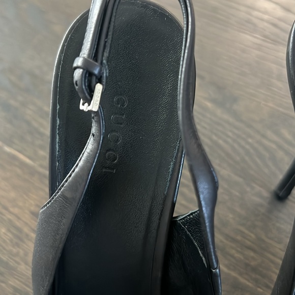 Gucci Women’s Slingback Heels 317033-Authentic-EUC - Picture 3 of 12